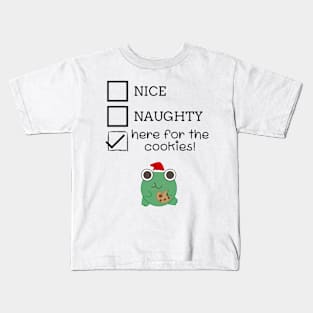 Here For the Cookies! Kids T-Shirt